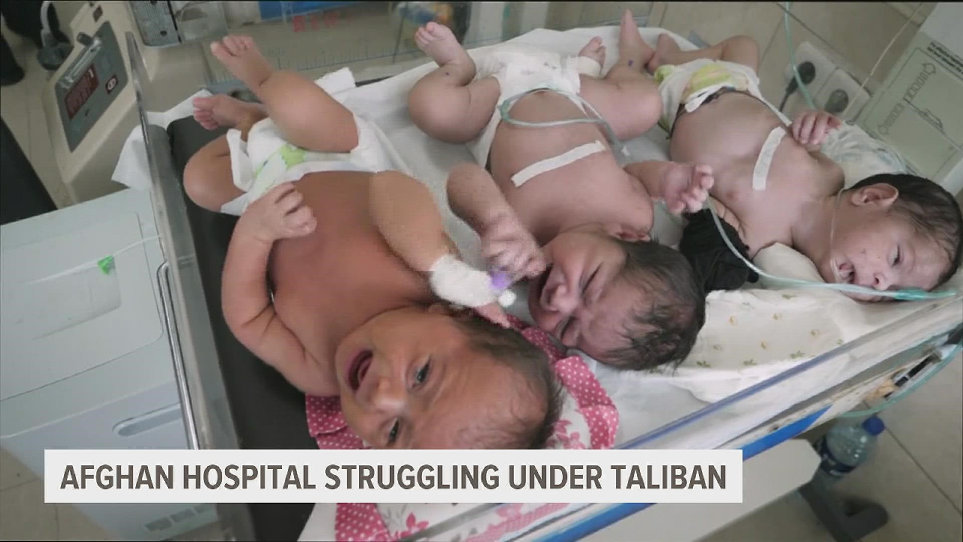 A year after the Taliban regime regained control of Afghanistan, the effects are being felt across the country as millions go hungry and hospitals struggle.