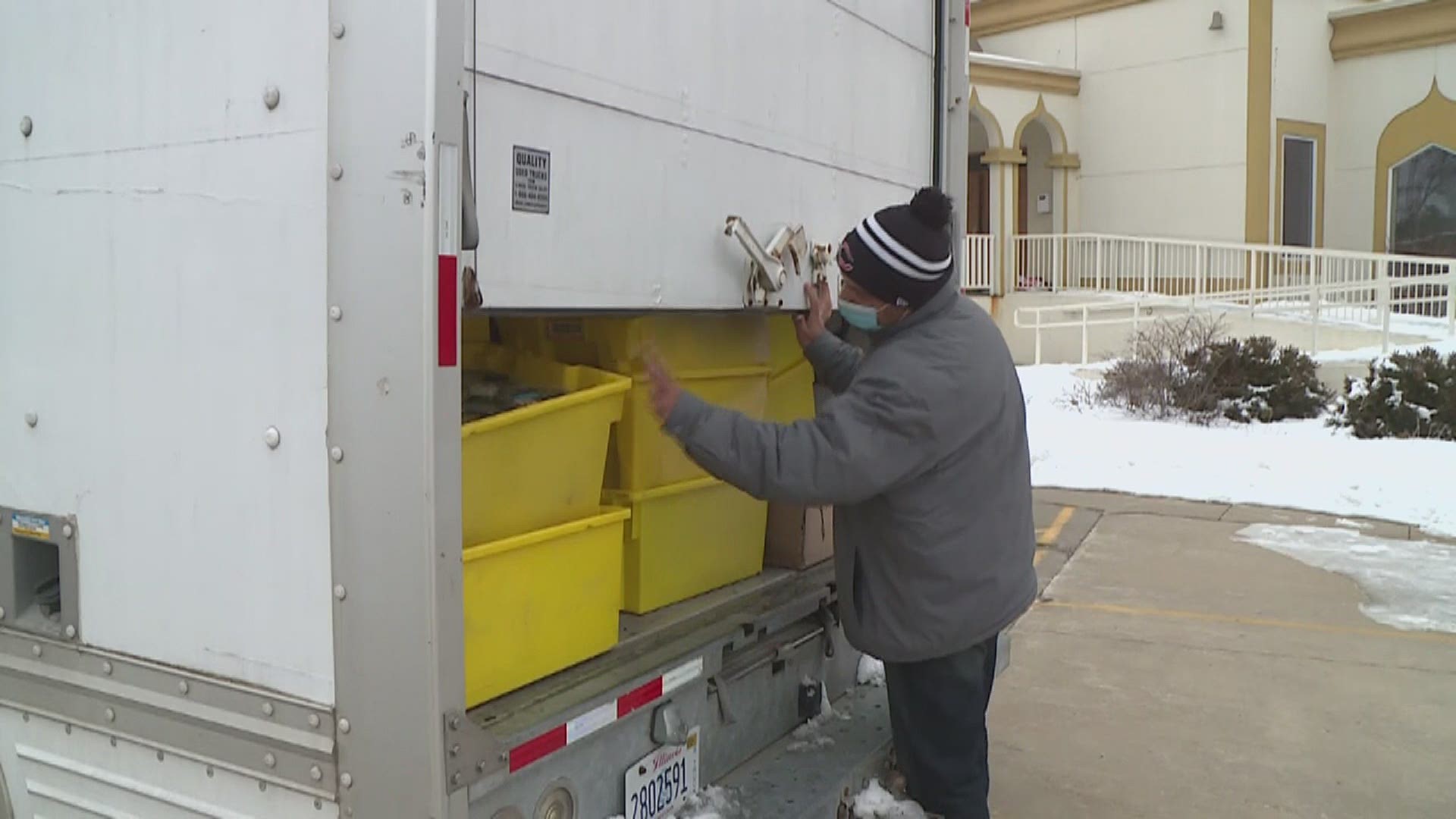 After a thief stole parts off a local food pantry's delivery truck, the Quad Cities community raised enough money to replace it.