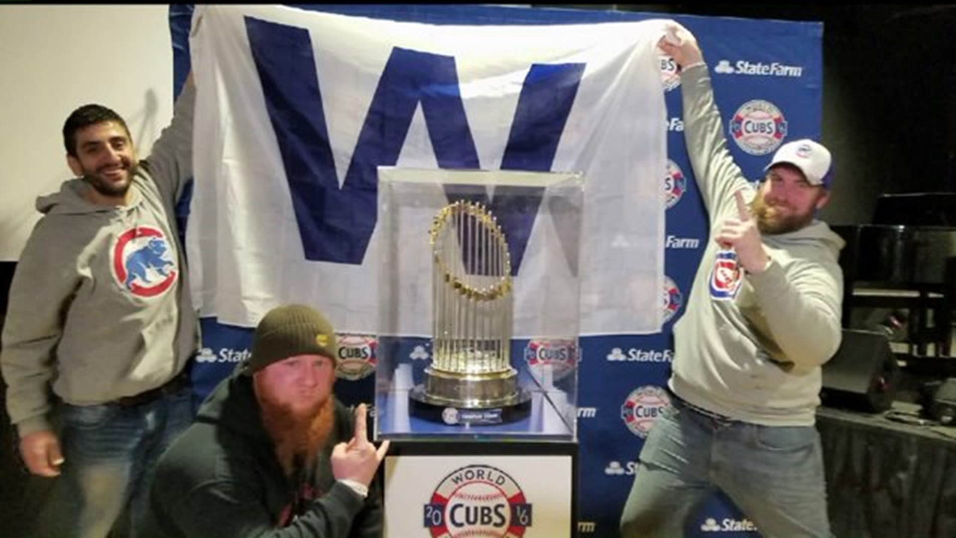 Overnight stay pays off for local Cubs fans
