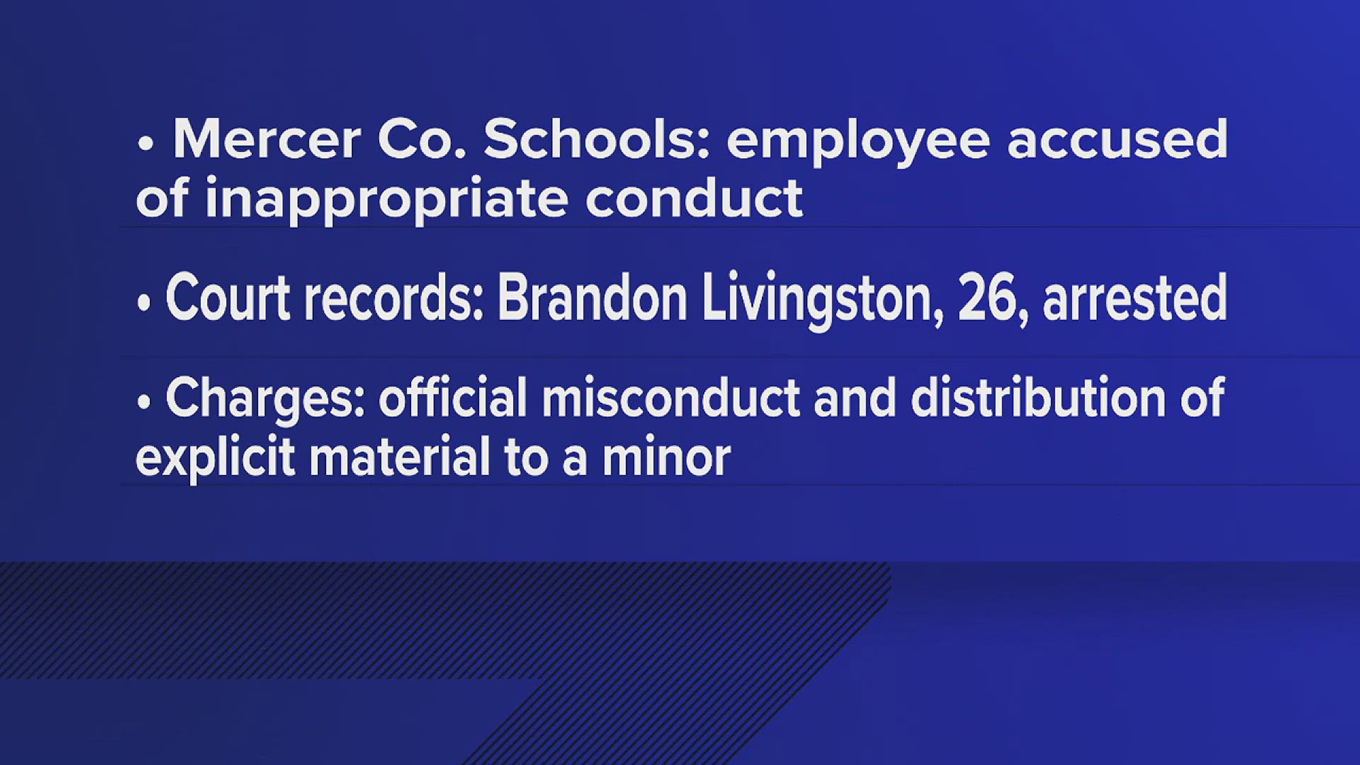 School officials did not confirm the employee's identity or role in the district.