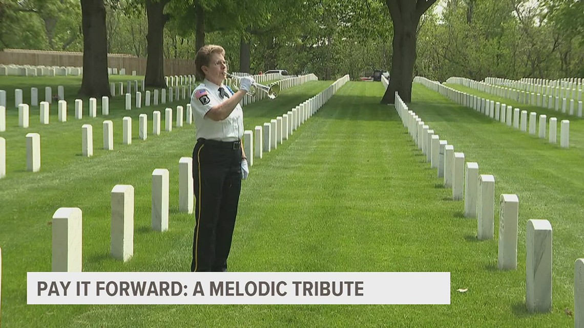 Pay It Forward | Woman honors fallen heroes in a melodic tribute