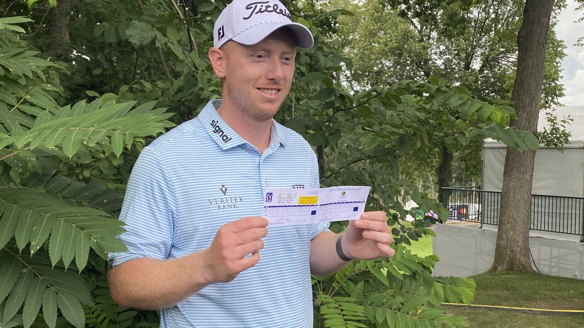 News 8's Matt Randazzo sat down with Tom Johnston with the Dispatch-Argus to talk about Hayden Springer's historic run in the John Deere Classic.
