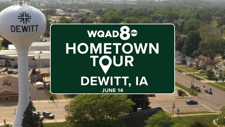 Hello, DeWitt! WQAD News 8 is coming to this eastern Iowa town