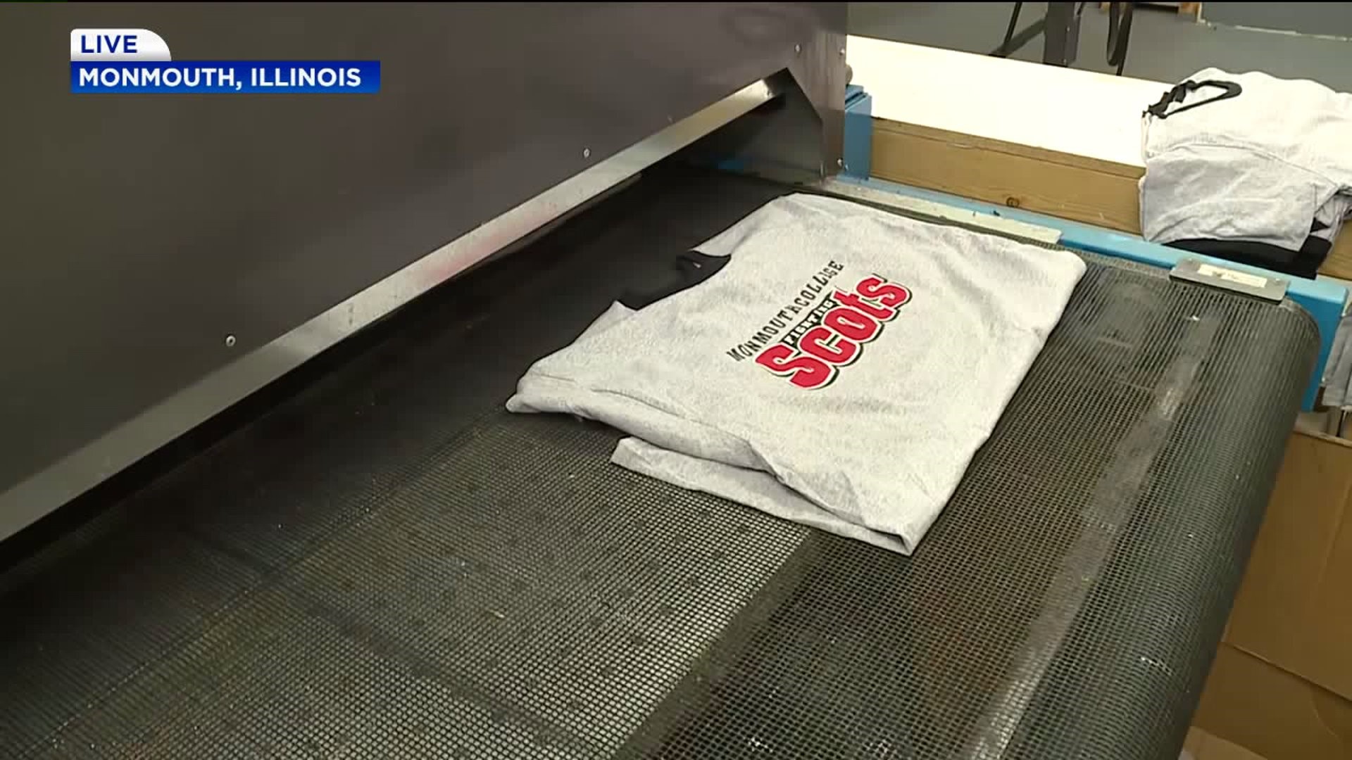 Coffee Break: Shirts hot off the press at MC Sports in Monmouth