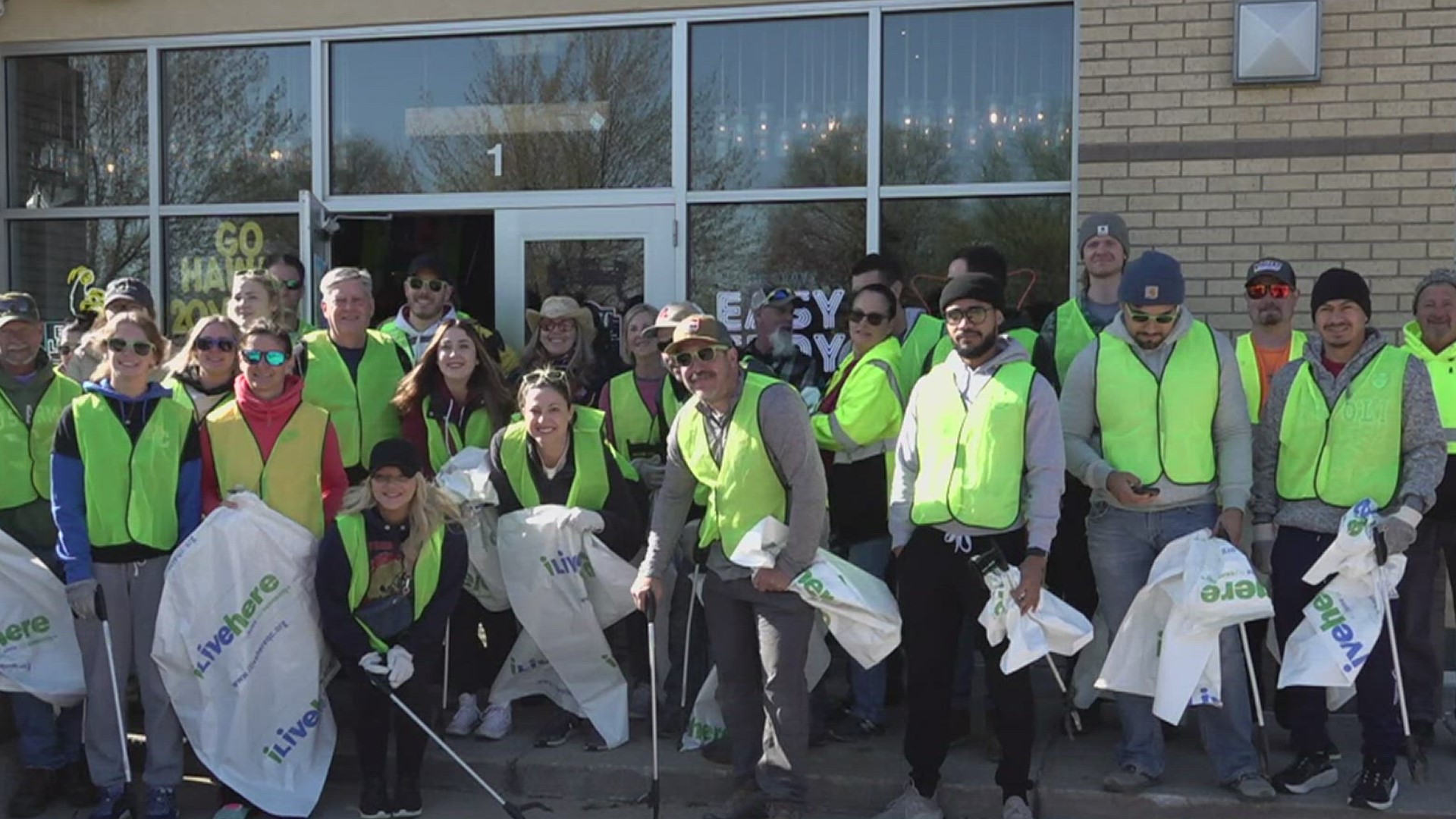 For the seventh year in a row, Public House Bar and a group of volunteers picked up trash around northwest Davenport.