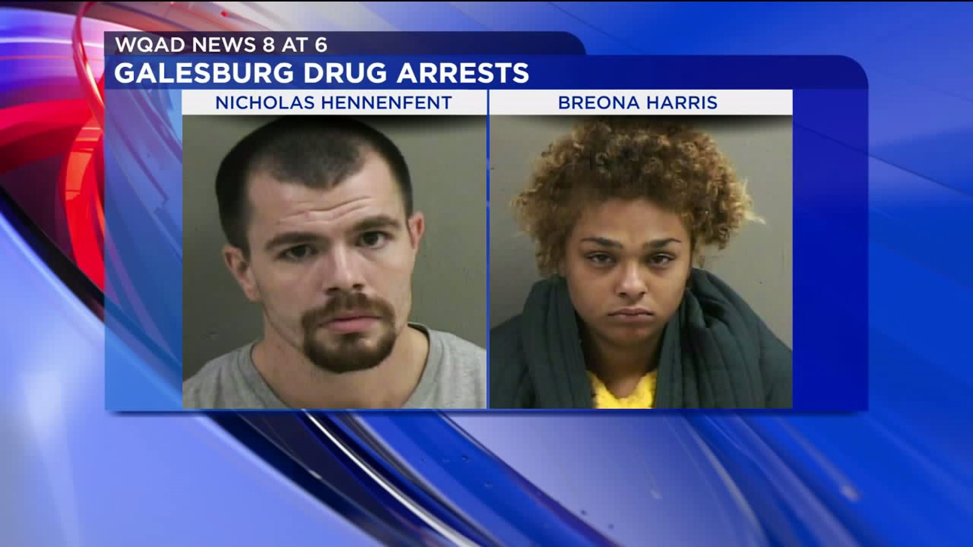 2 Arrested on Drug Charges in Galesburg