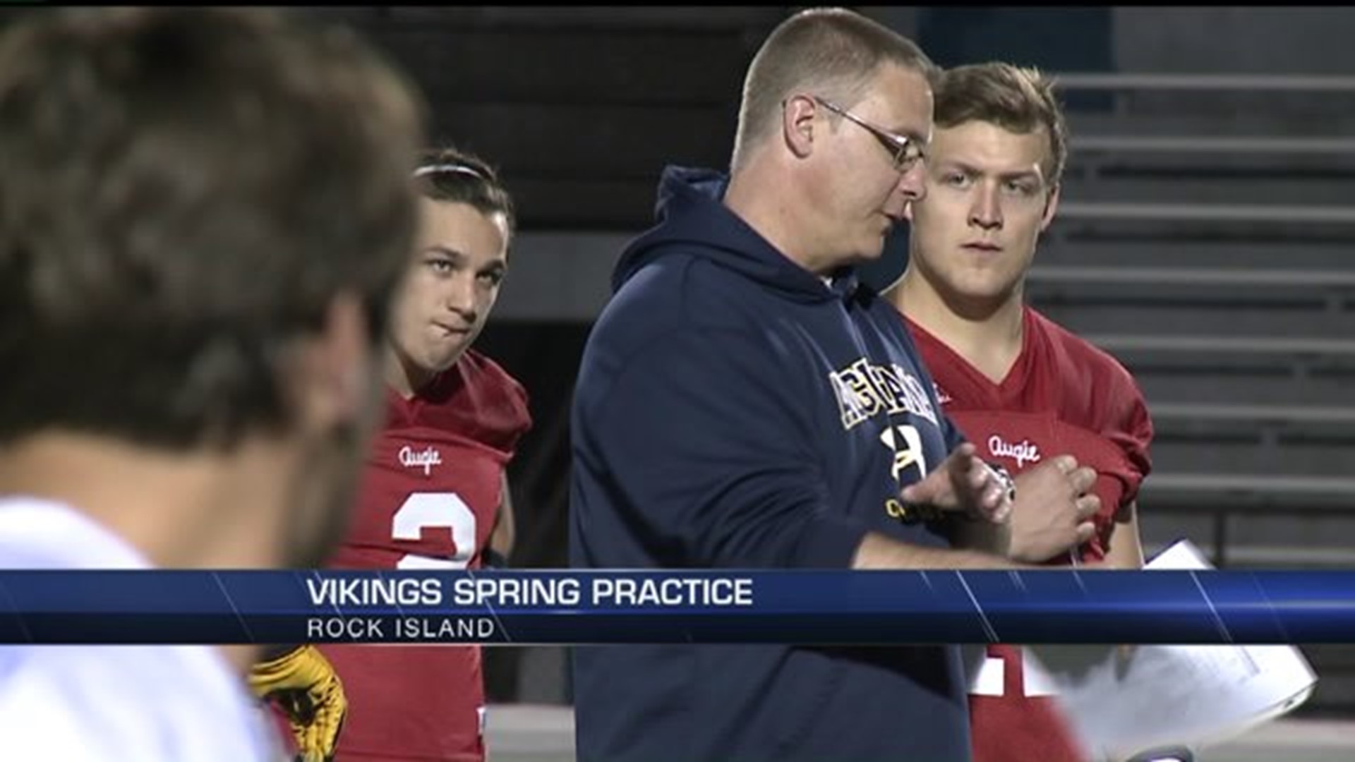Bell Leads Vikings into Spring Practice