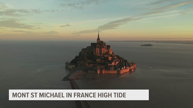 Tide from English Channel reaches highest point this year
