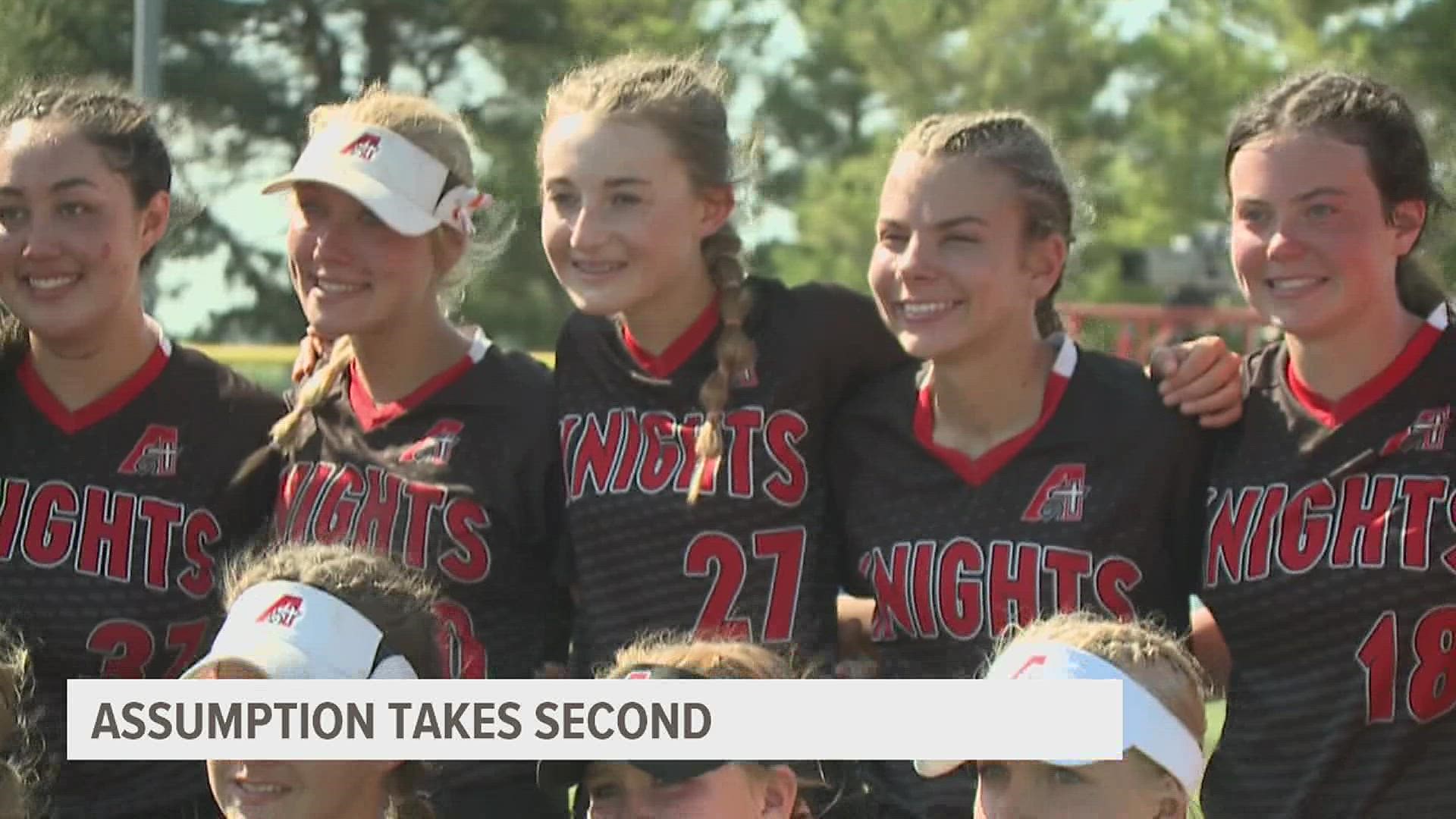 Mount Vernon avenged last year's loss with a 10-5 victory over Assumption at the State finals.