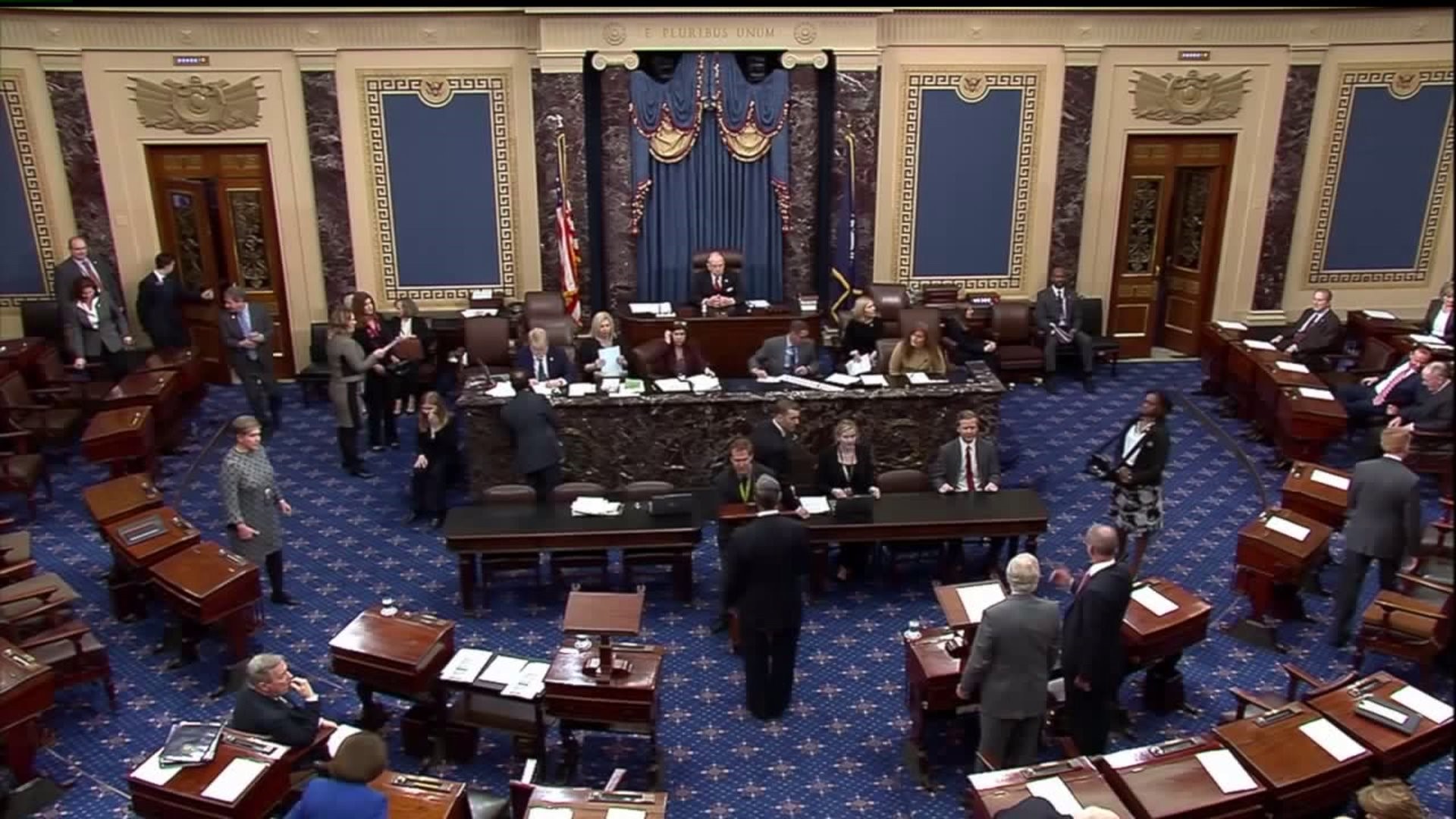 Senators Take Their Oaths In Trump Impeachment Trial | Wqad.com