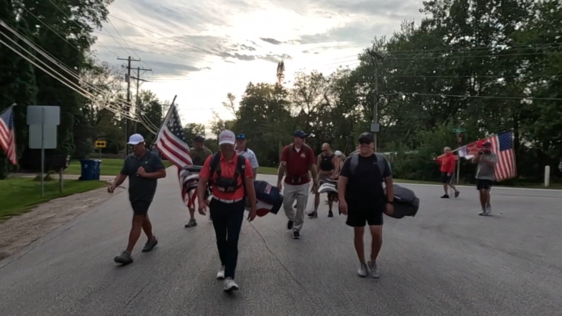 Iowa veteran completes 375-mile walk across state to raise awareness ...