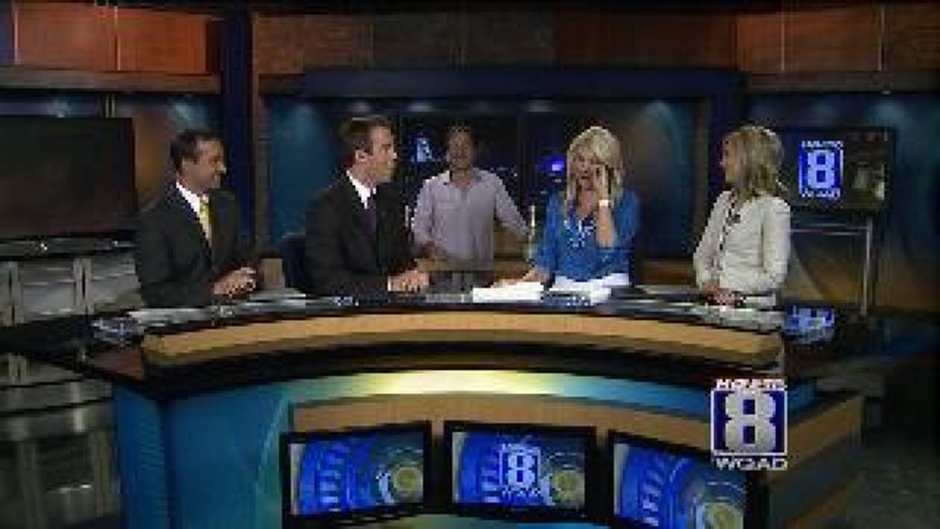 News 8 staffers say farewell to Rae Chelle