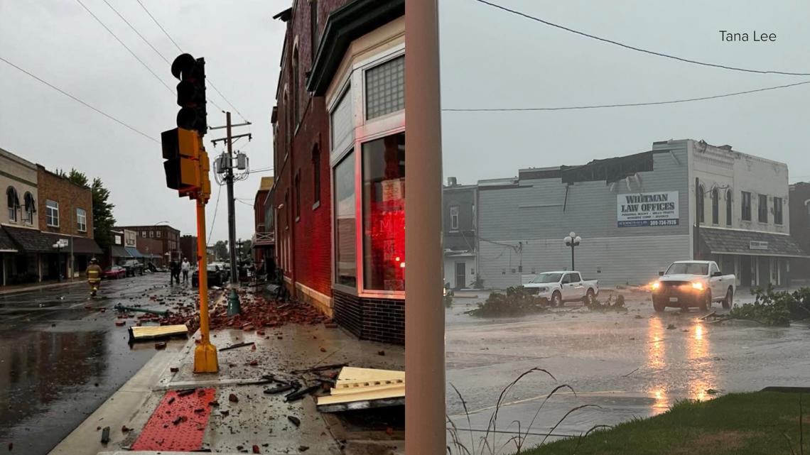 NWS confirms EF-1 tornado hit Monmouth during Wednesday's storms
