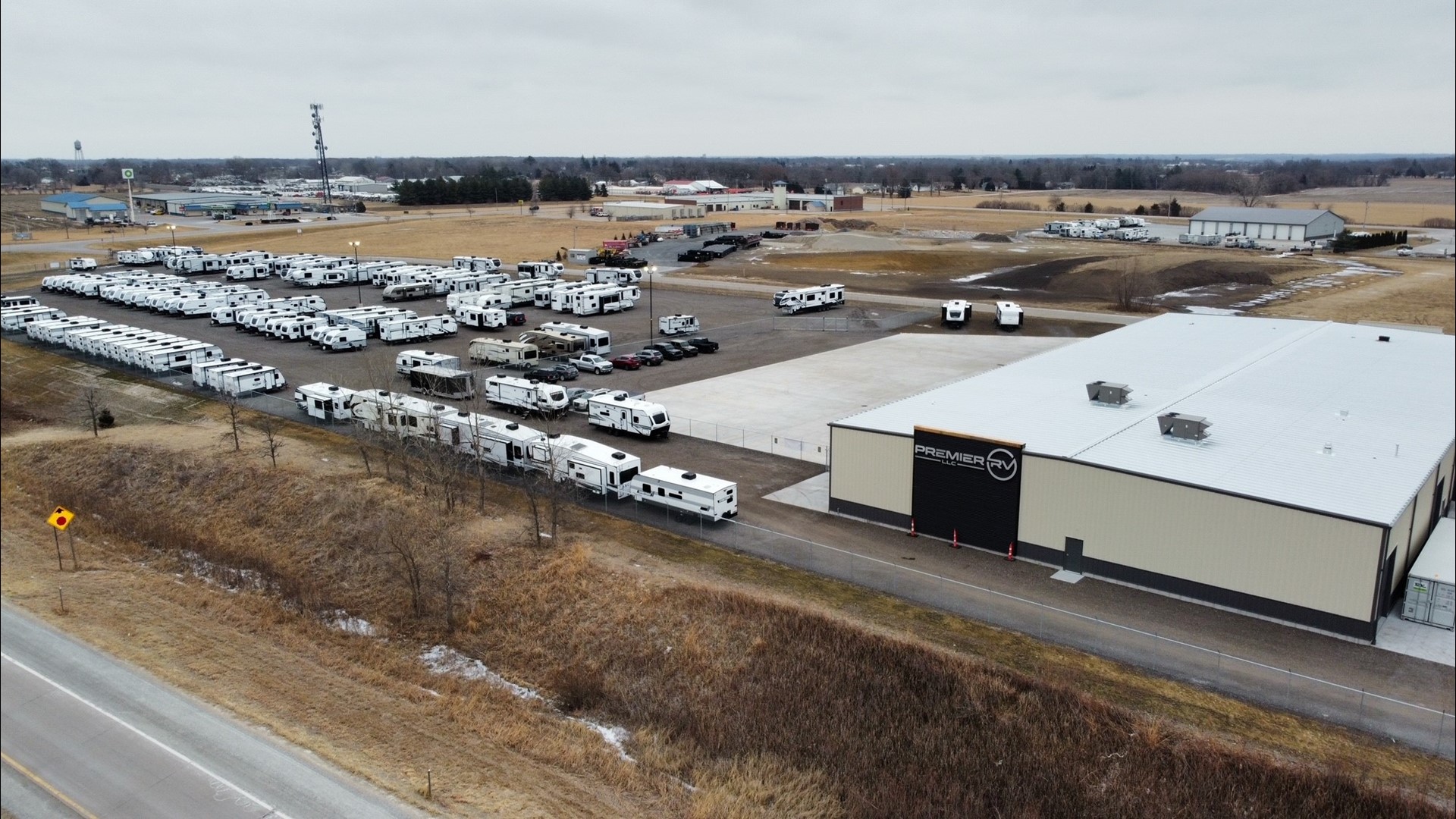 Premier RV is now open as construction on its 25,000 square foot building wraps up.