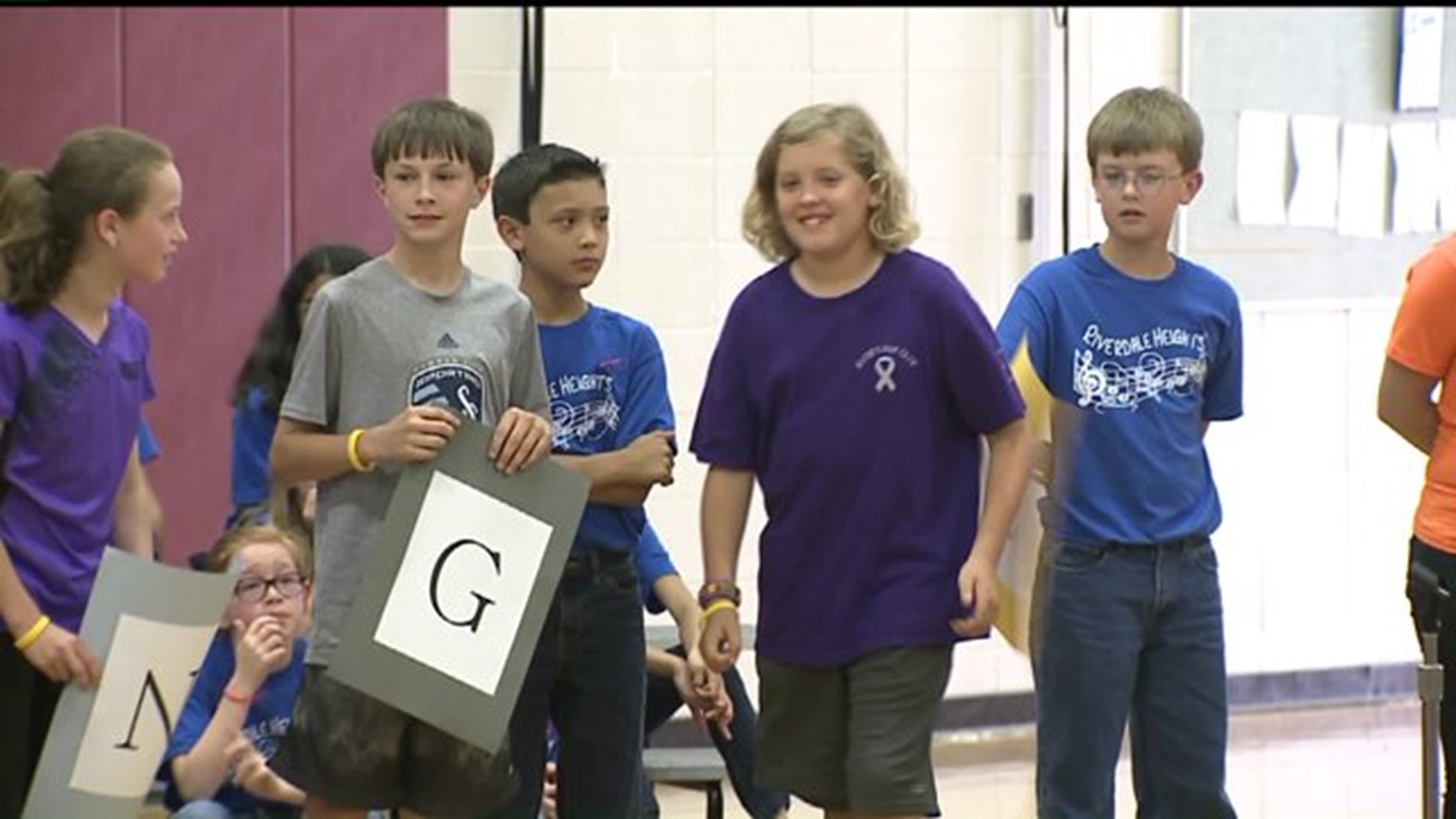 Students collect change to fight cancer