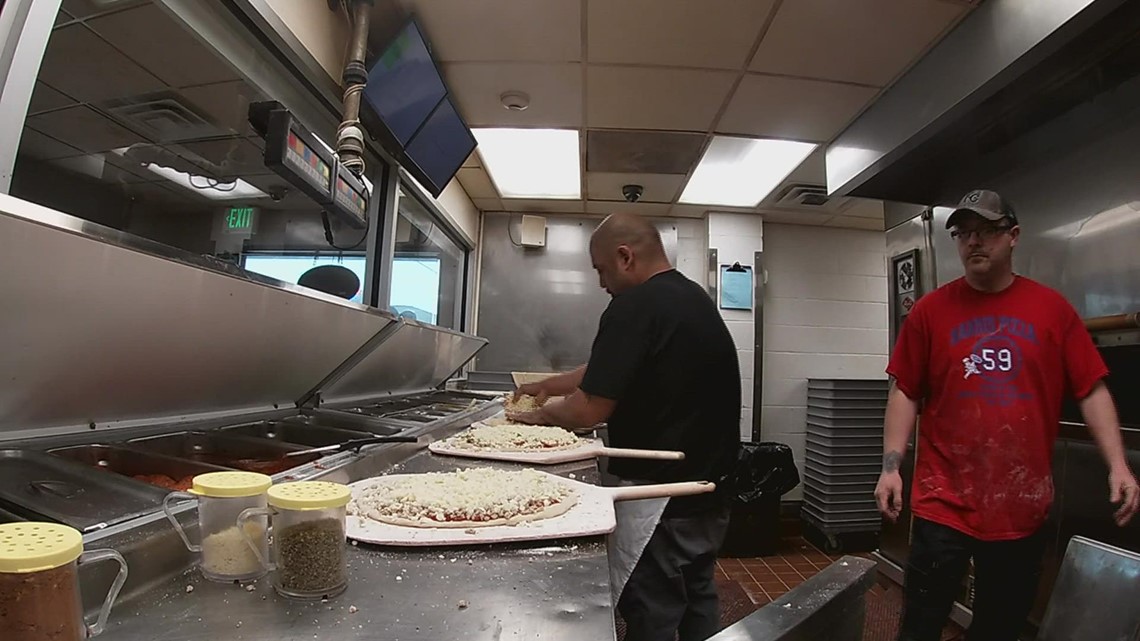 Supply chain, high prices continue to impact Harris Pizza