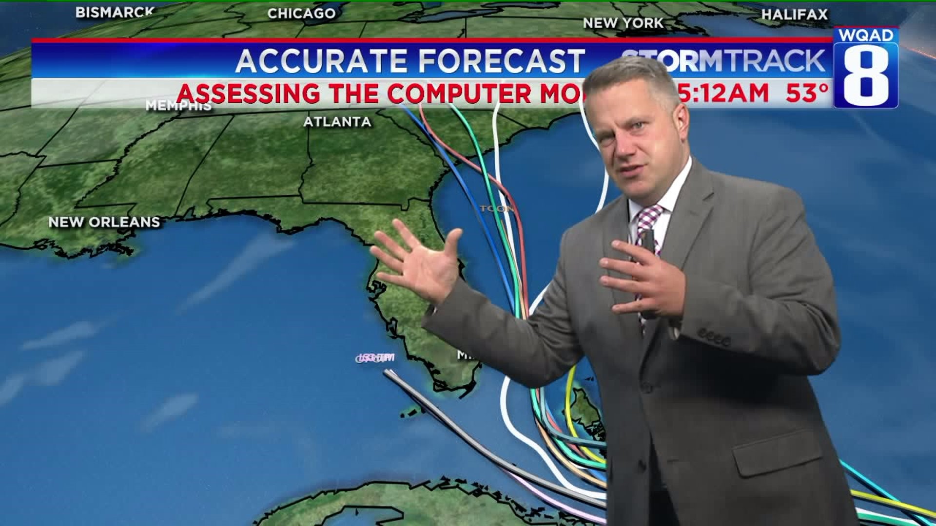 Eric tracks Hurricane Irma Wednesday Morning