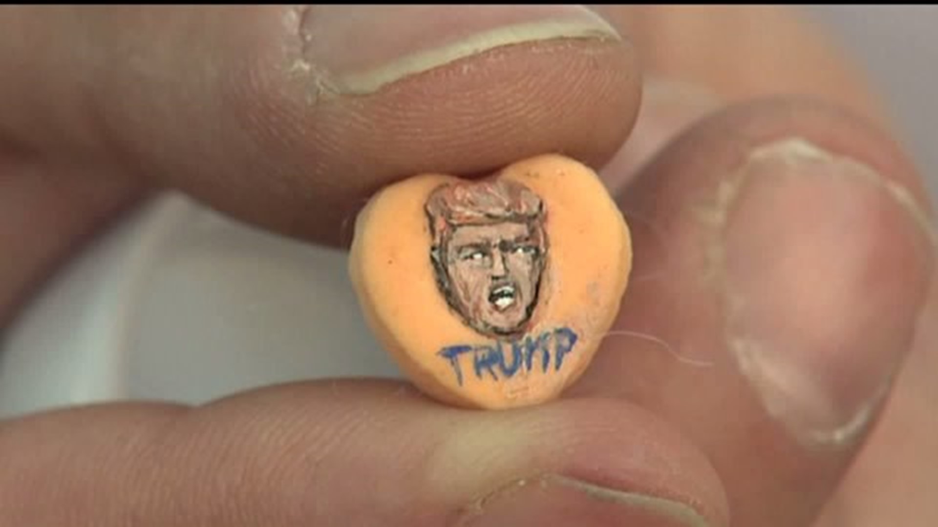 Artist inspired by Donald Trump