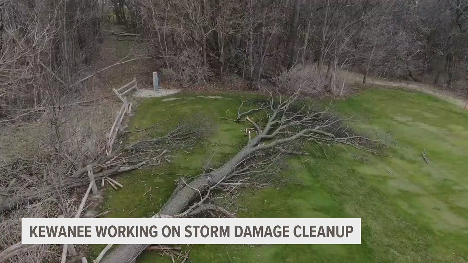 Volunteers were out at Baker Park Golf Course, picking up sticks and clearing tee boxes, hoping to get the back nine open this week.