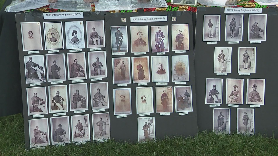 QC community honors soldiers of the 108th United States Colored Troops ...