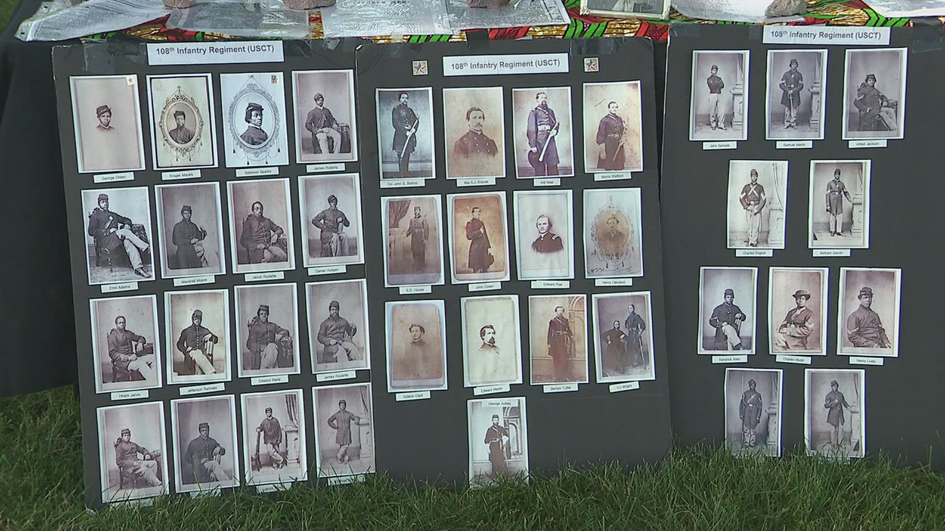 The 108th United States Colored Troops arrived in Rock Island on Sept. 24, 1864. 50 soldiers from the regiment are buried at the cemetery.