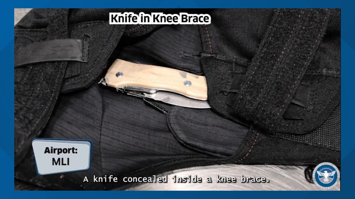 Quad Cities International Airport makes TSA's list of top 10 unusual finds for 2025