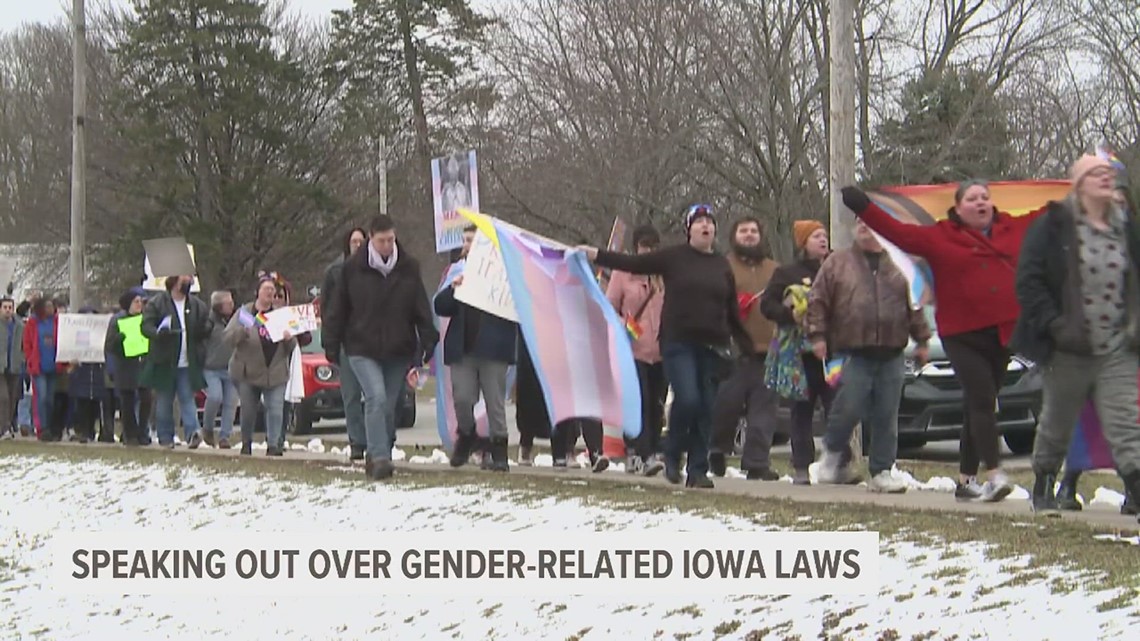 Activists, mental health experts speak out on new gender-related Iowa laws