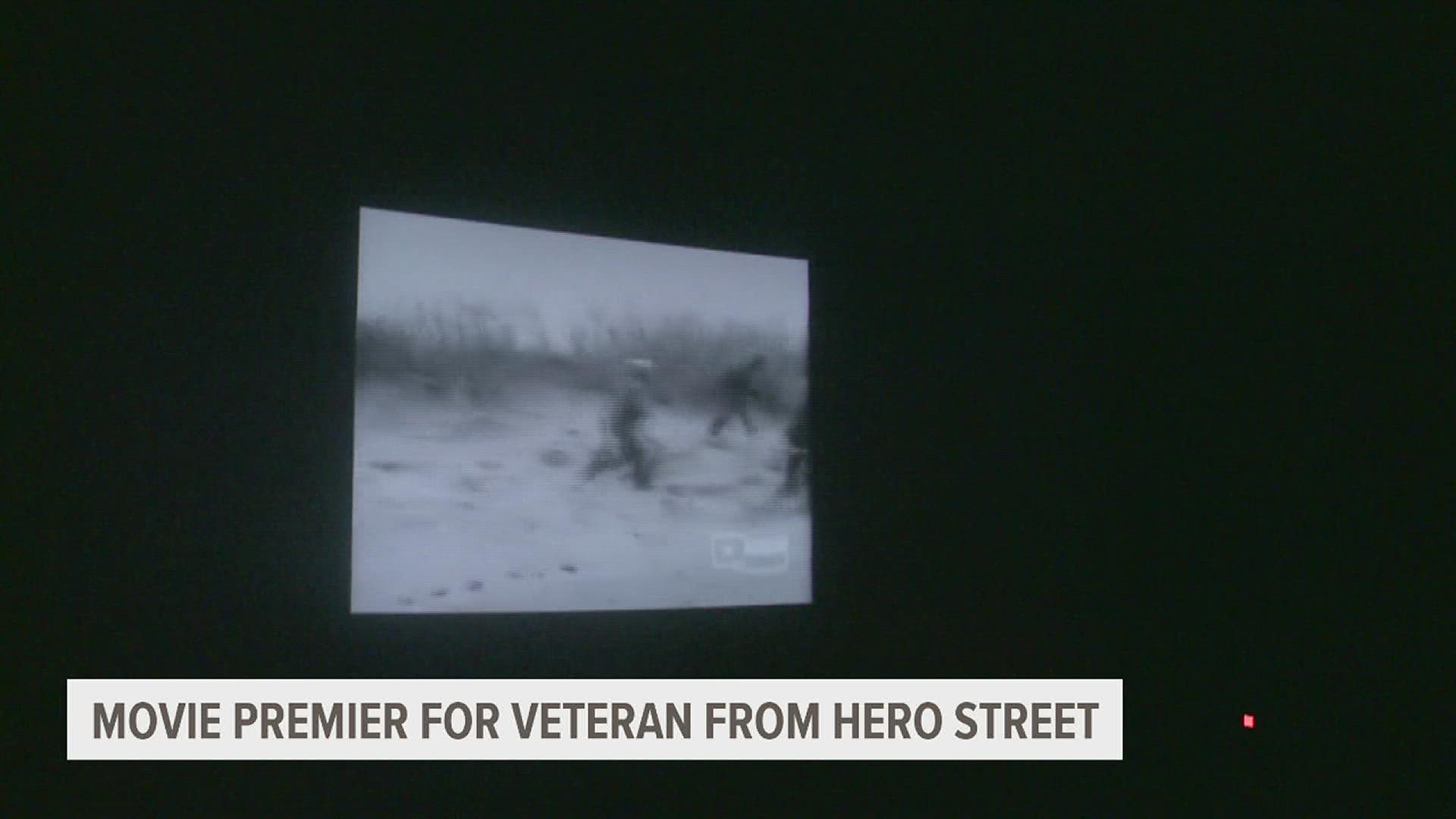 The filmmakers' focus was to shed light on ordinary men in combat, including Pvt. Joseph Sandoval from Hero Street in Silvis.