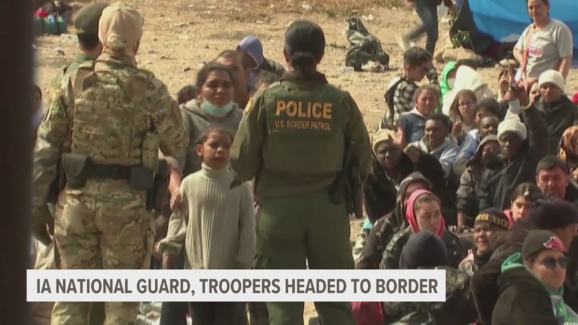 Operation Lone Star: Iowa National Guard sends 109 troops to TX | wqad.com