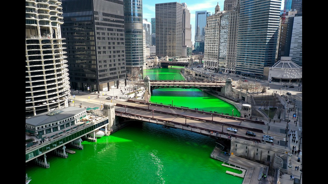 Chicago River To Be Dyed Green Again, And Parades Are Back For St. Patrick's  Day Weekend