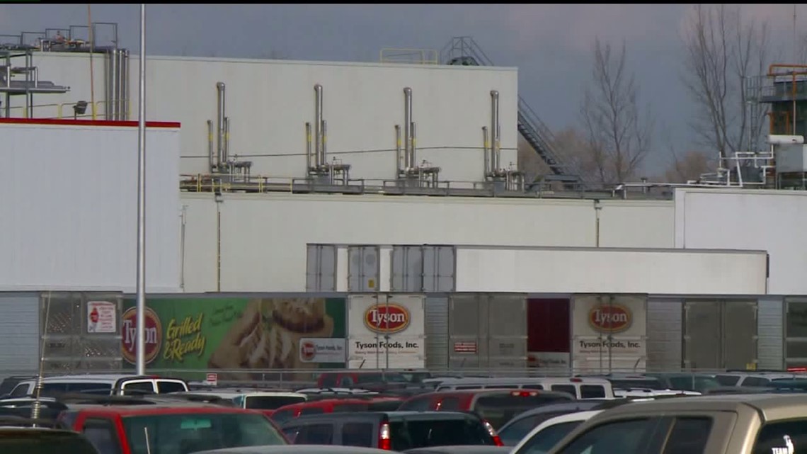 Officials say 4 injured in accident at Iowa meat plant
