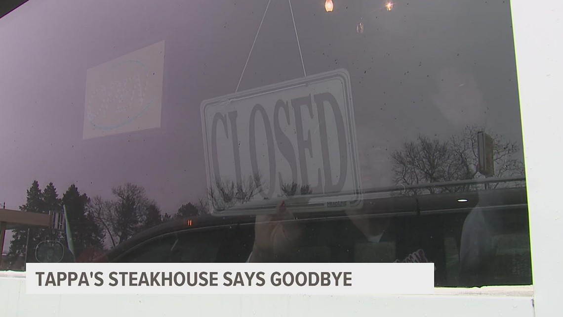 Tappa's Steakhouse says goodbye to the Quad Cities