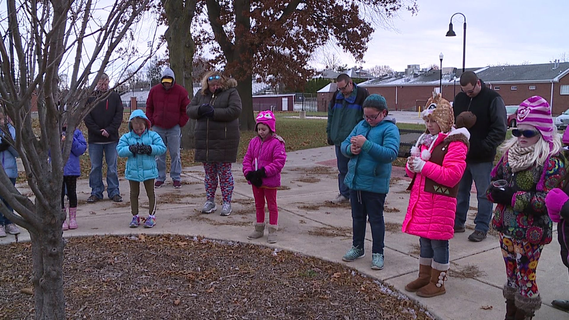 Girl Scouts hold vigil for Troop 3055