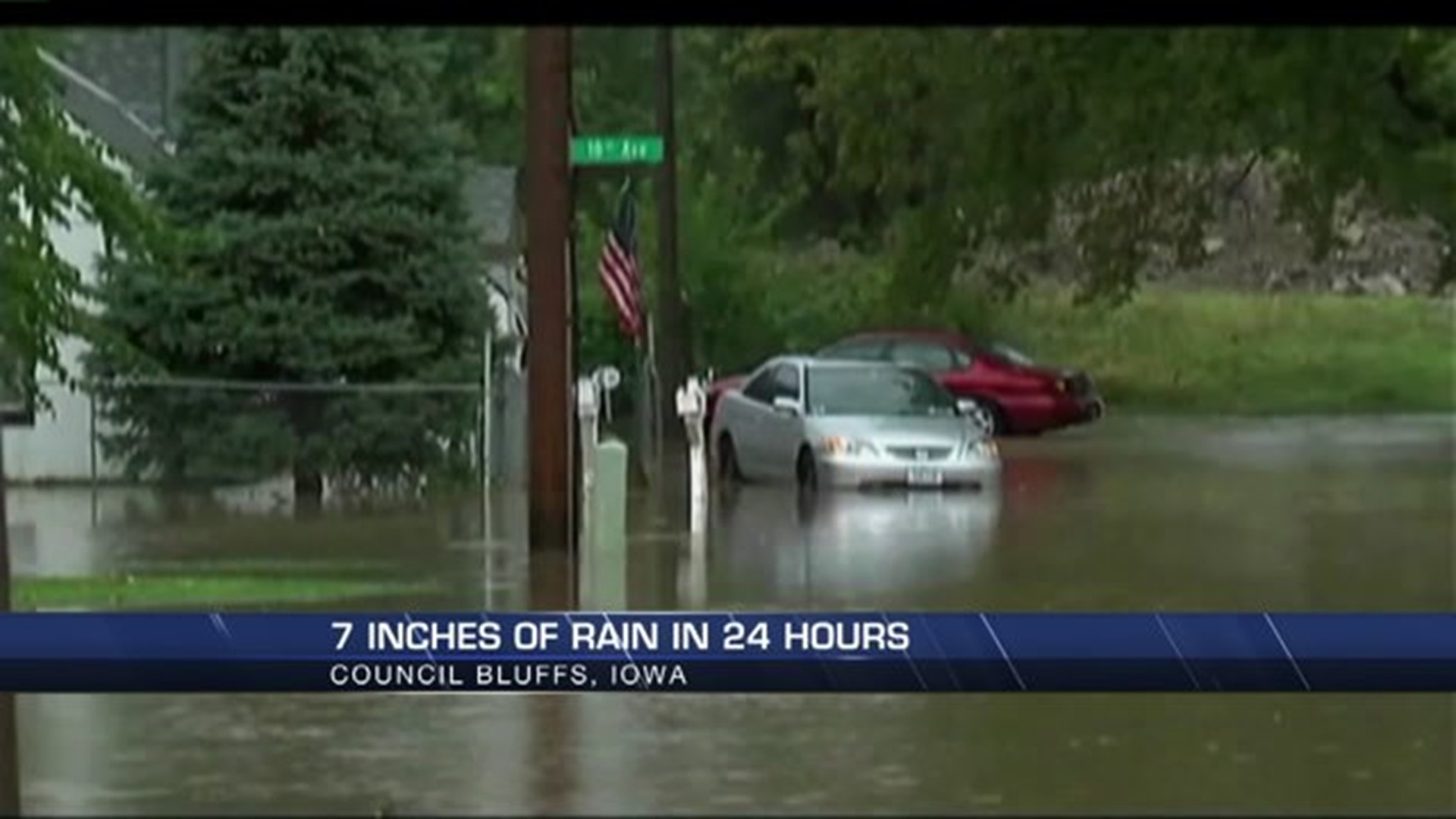 Huge rains swamp western Iowa