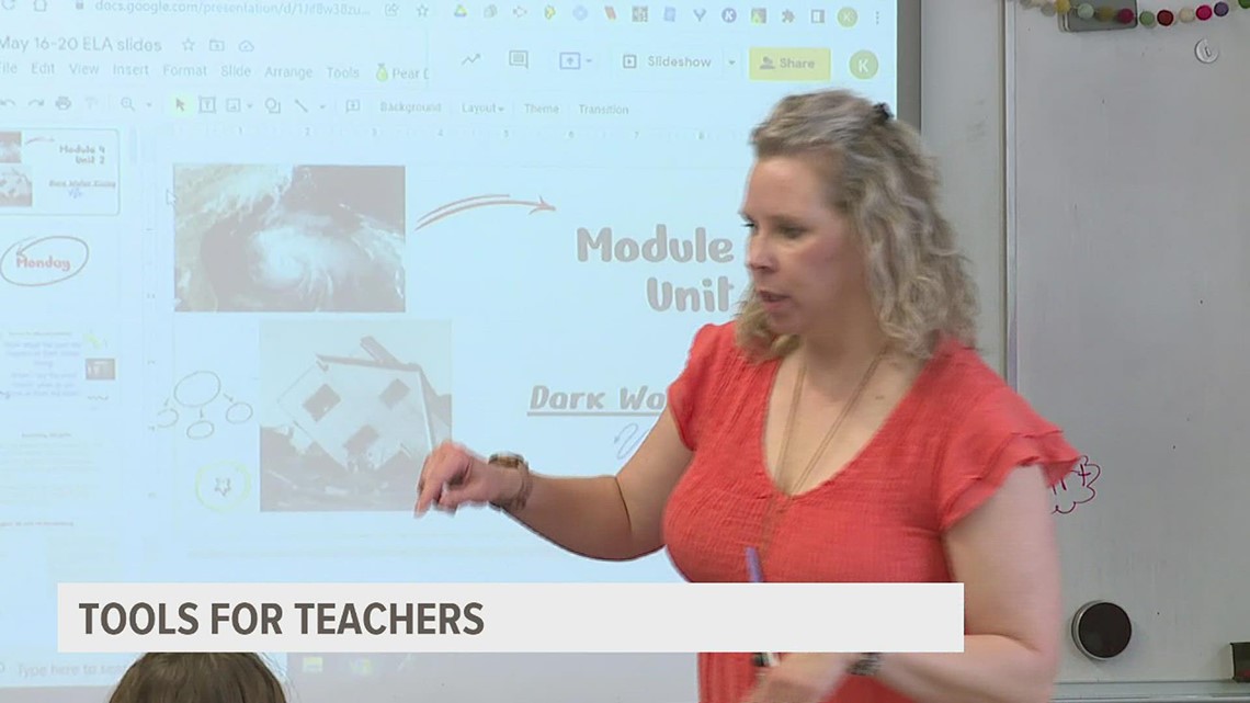 Tools for Teachers: Monroe Elementary fifth grade teacher humbled by recognition