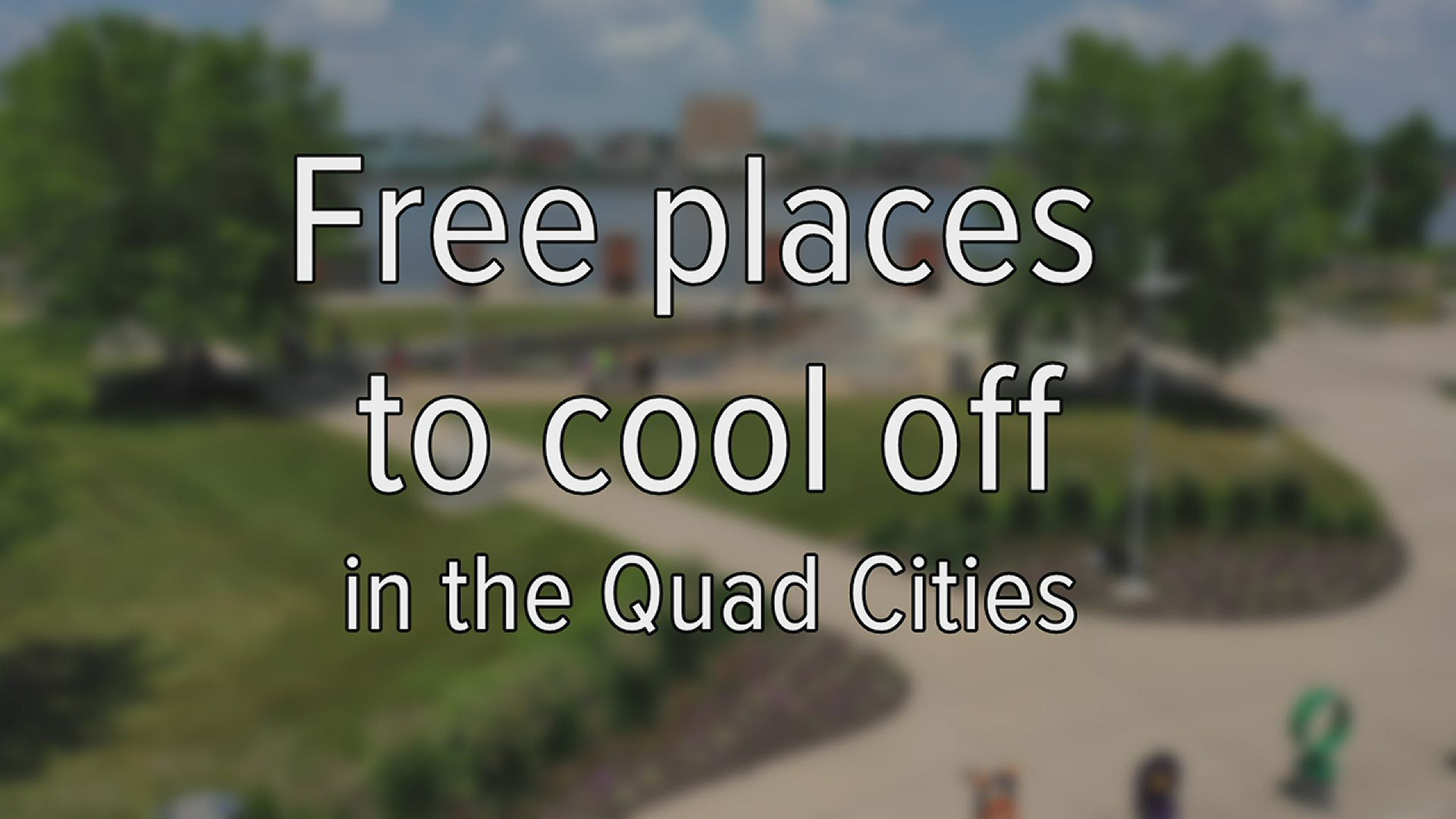 There are 7 different parks and areas in the metro Quad Cities that have both big and small water features to keep you cool this summer!