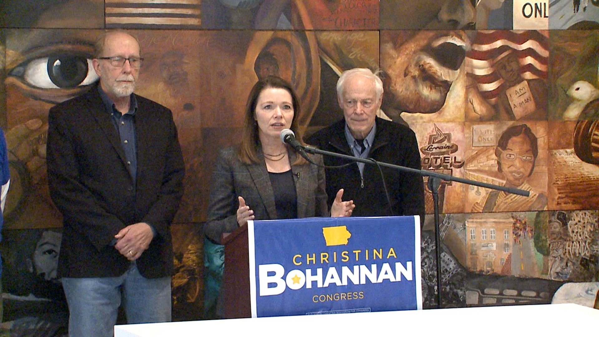 Bohannan said some of her top priorities, if elected to Congress, are to lower inflation and invest in rural health care.