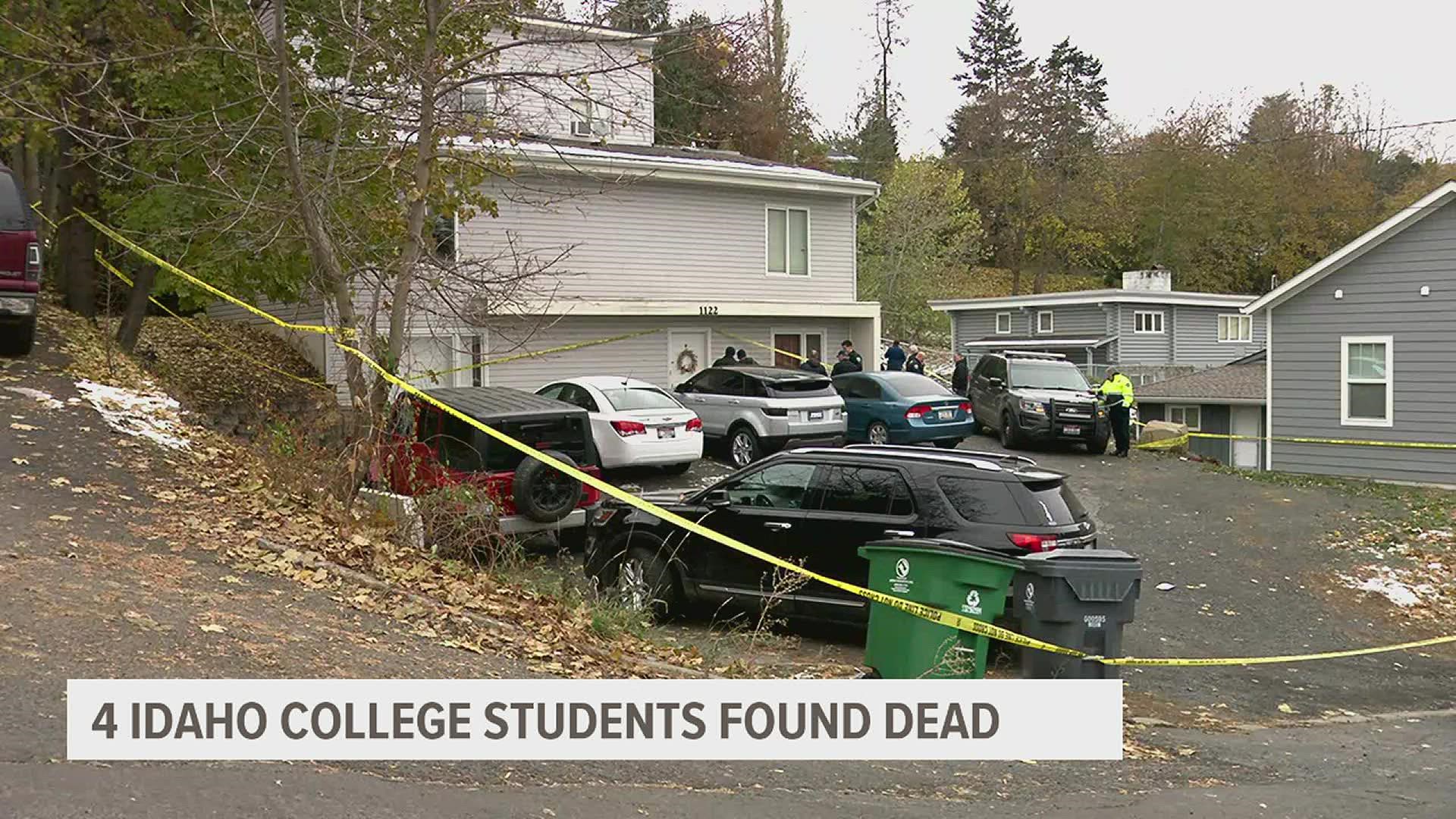 The community of Moscow, Idaho is shaken after four University of Idaho students were found dead off campus.