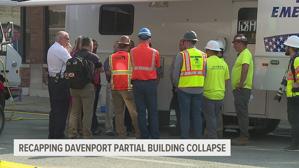 Davenport collapse update, Tuesday, June 6