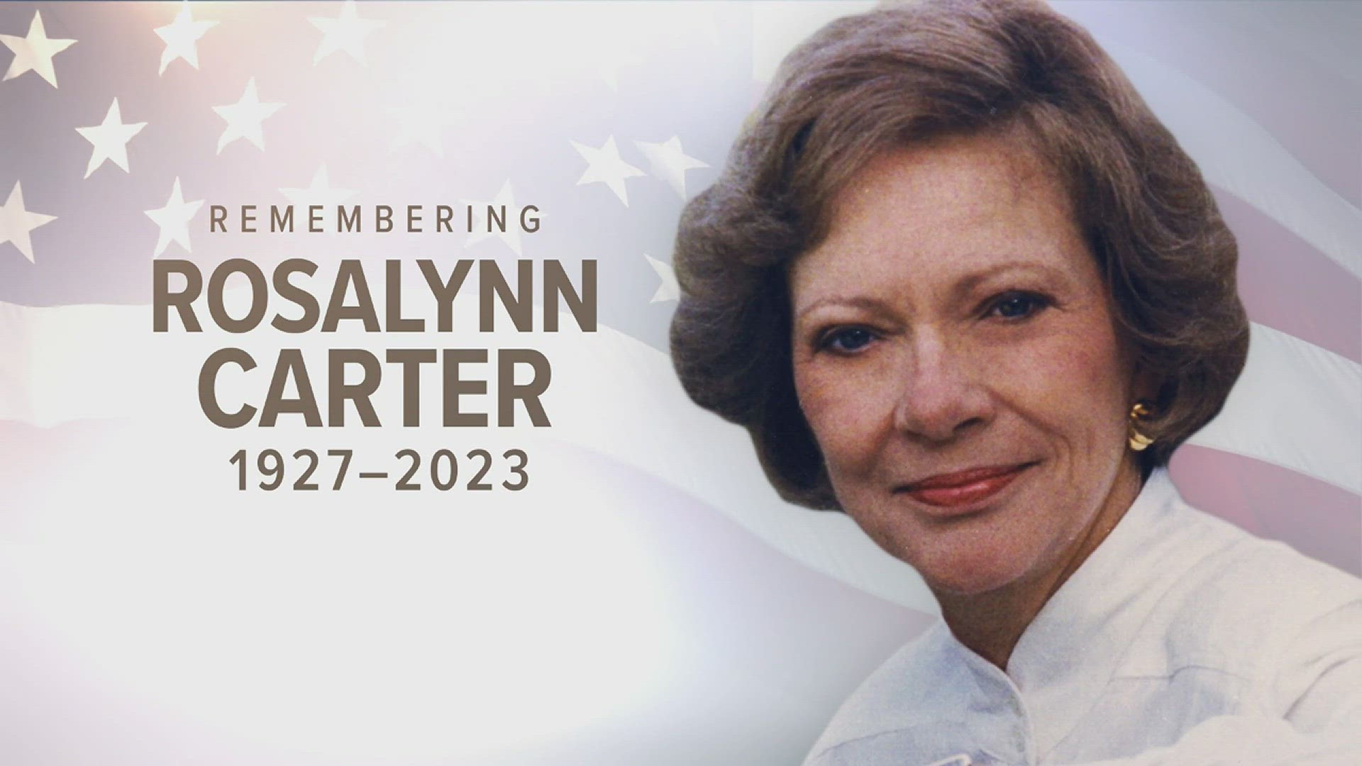 The city of Americus holding a memorial ceremony for Rosalynn Carter, her family remembering what Rosalynn was like as a mother.