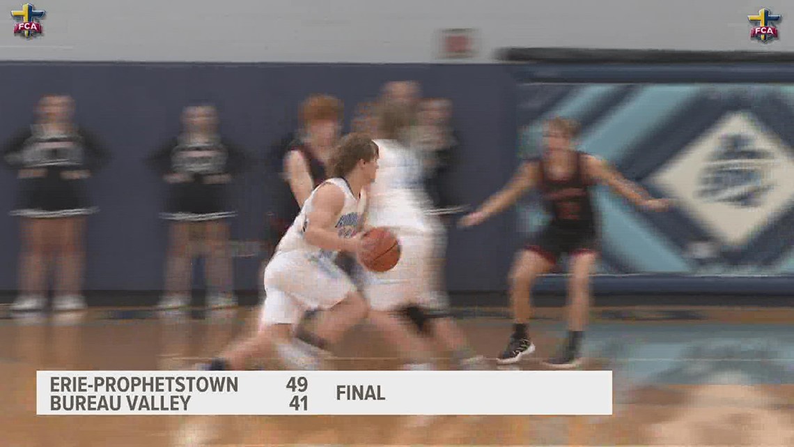 QC High School Basketball: Erie-Prophetstown takes close win over Bureau Valley