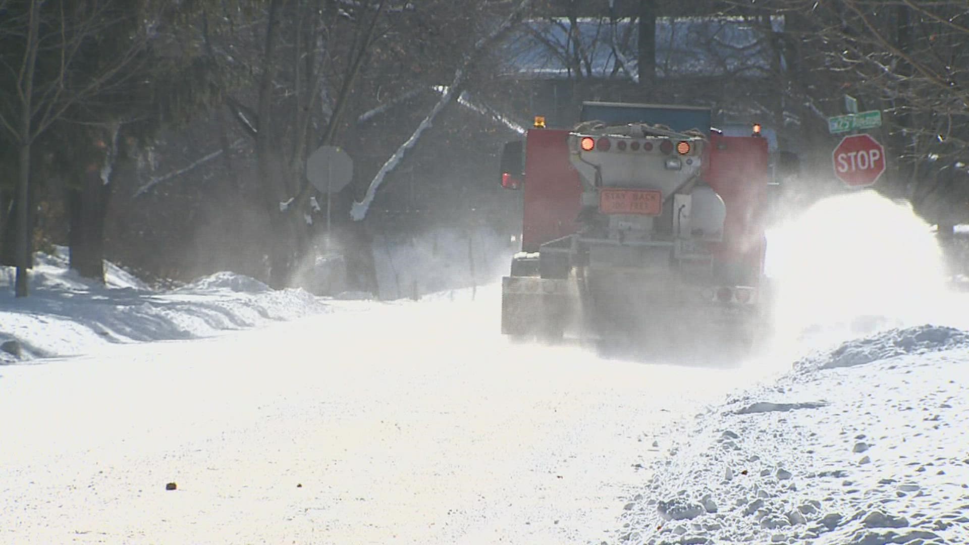 Earlier this year, the City of Moline said it would hire six new workers to help clear snow from residential areas. Three have been hired so far.