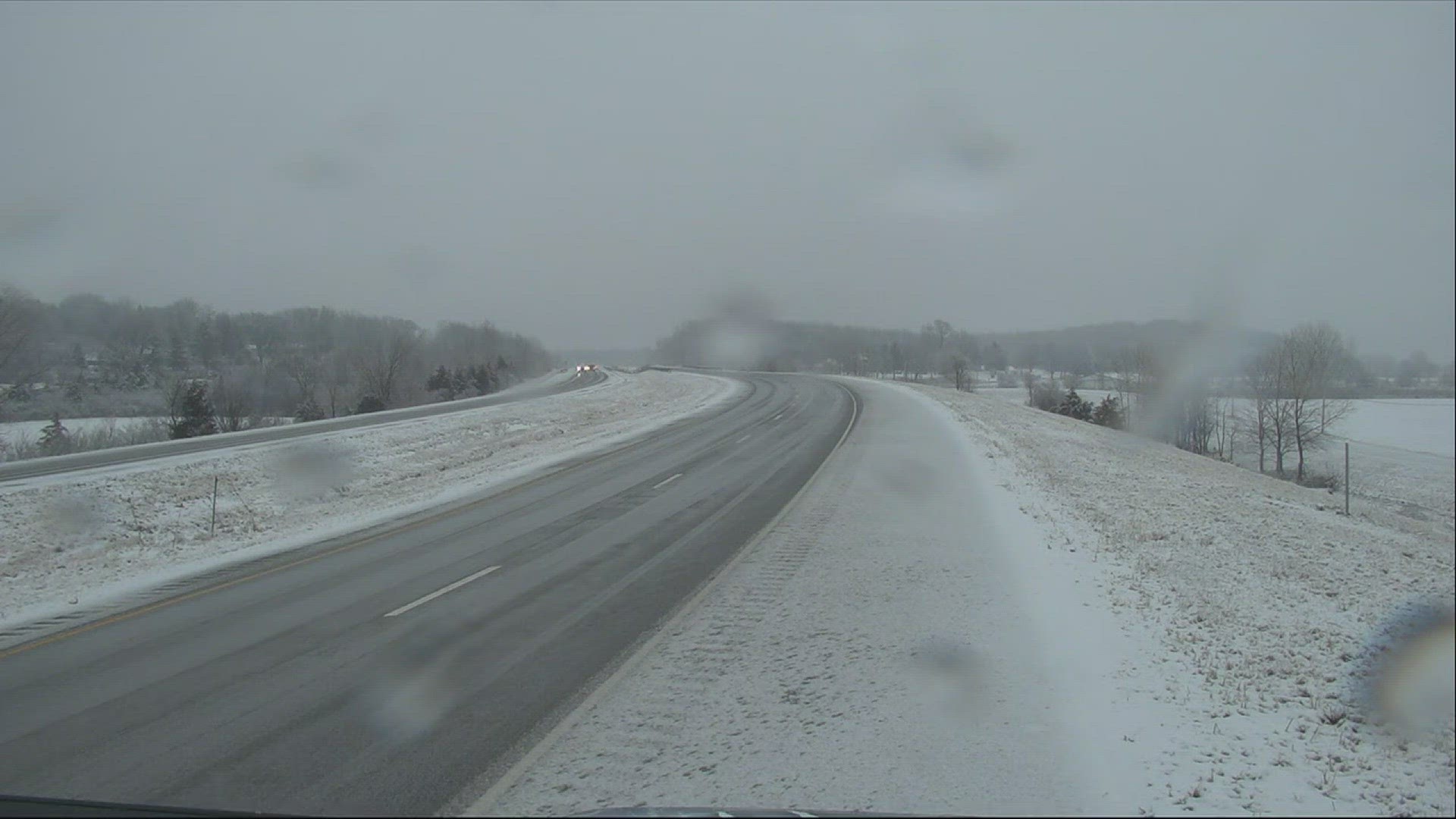 The immediate QC has gotten around 1-3 inches so far on Thursday. StormTrack8's Morgan Strackbein is testing road conditions with The Beast.