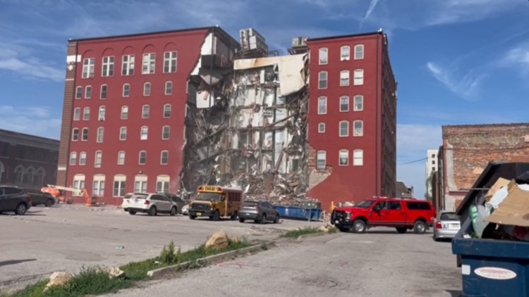 Davenport apartment collapse: WQAD employee shares firsthand account of being awoken by the sound of 'an earthquake'