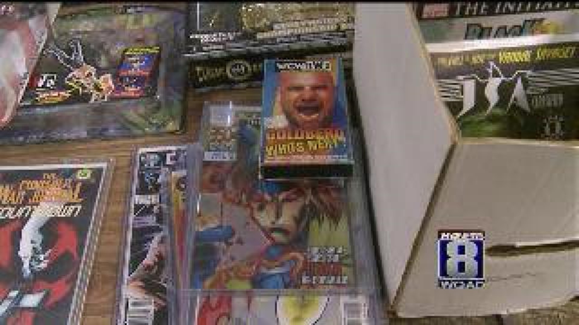 Collectors arrive for QC Comic Book Convention