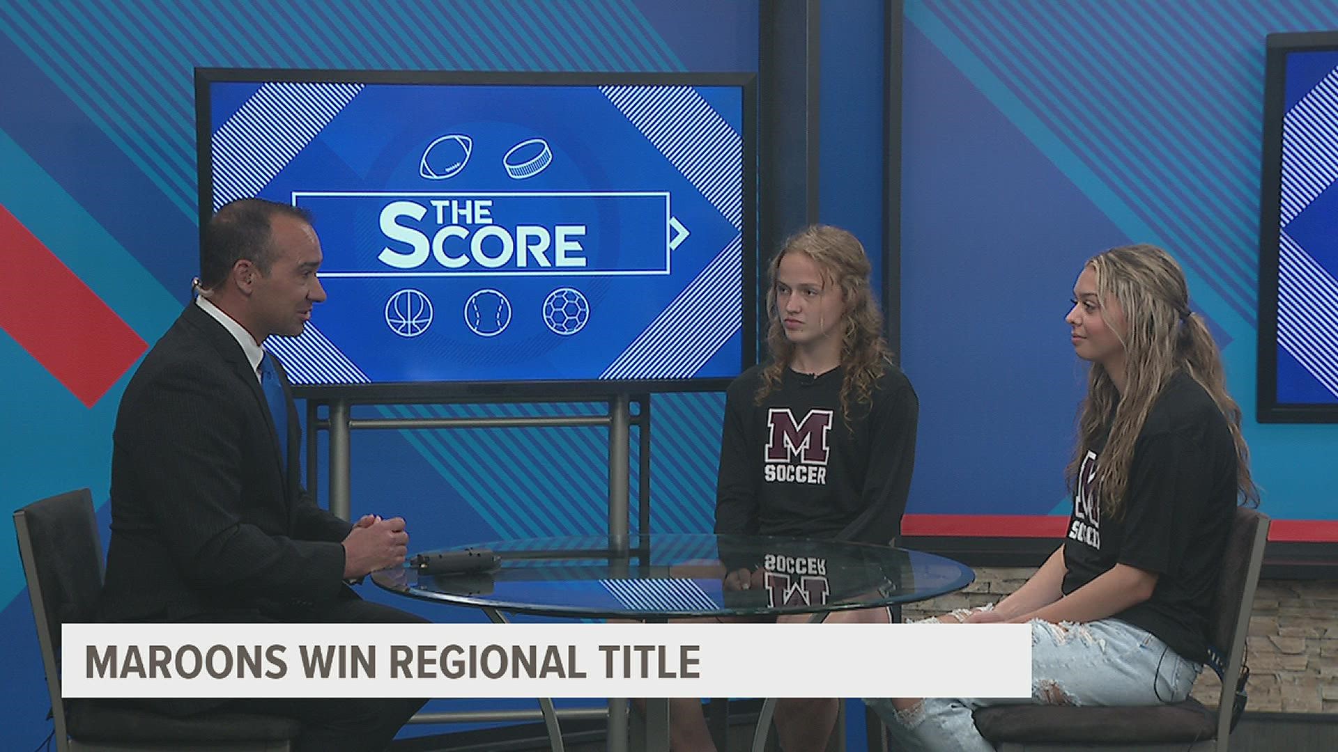 Moline Girls Soccer Team won their first Regional Championship in 8 years. Hear why the Maroons are playing so well this season.