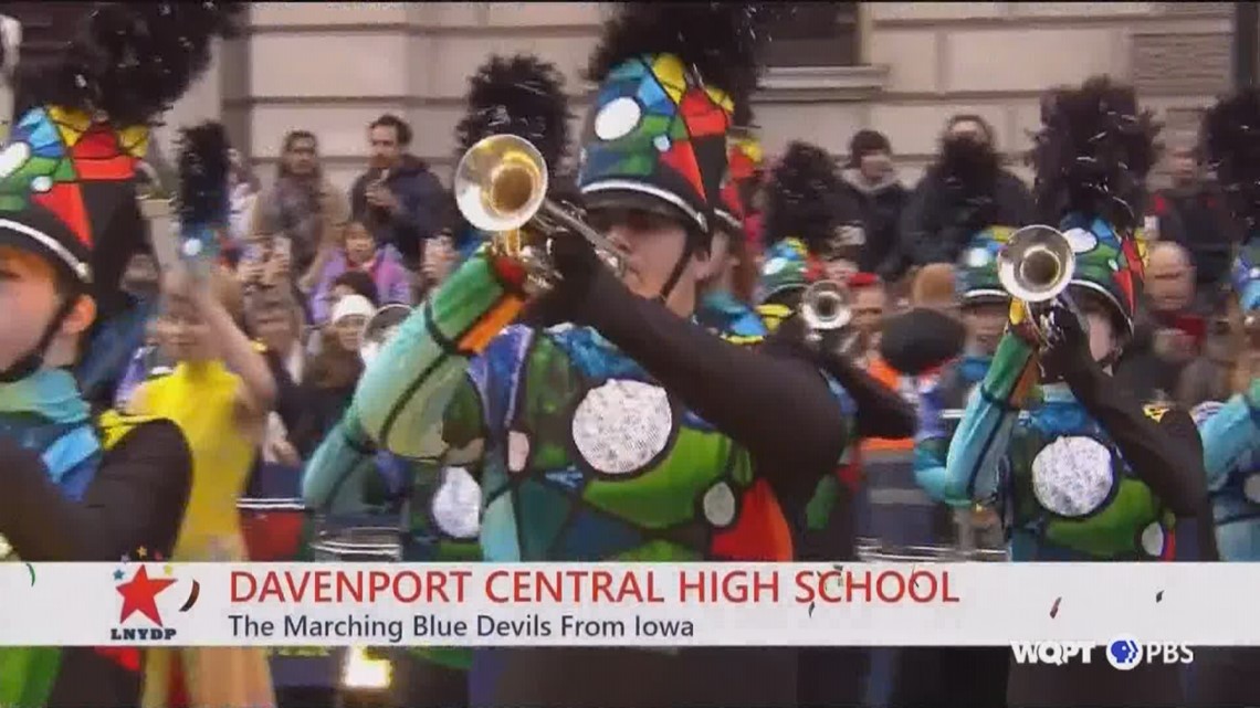 Davenport Central marching band tours London ahead of parade - Vimarsana News