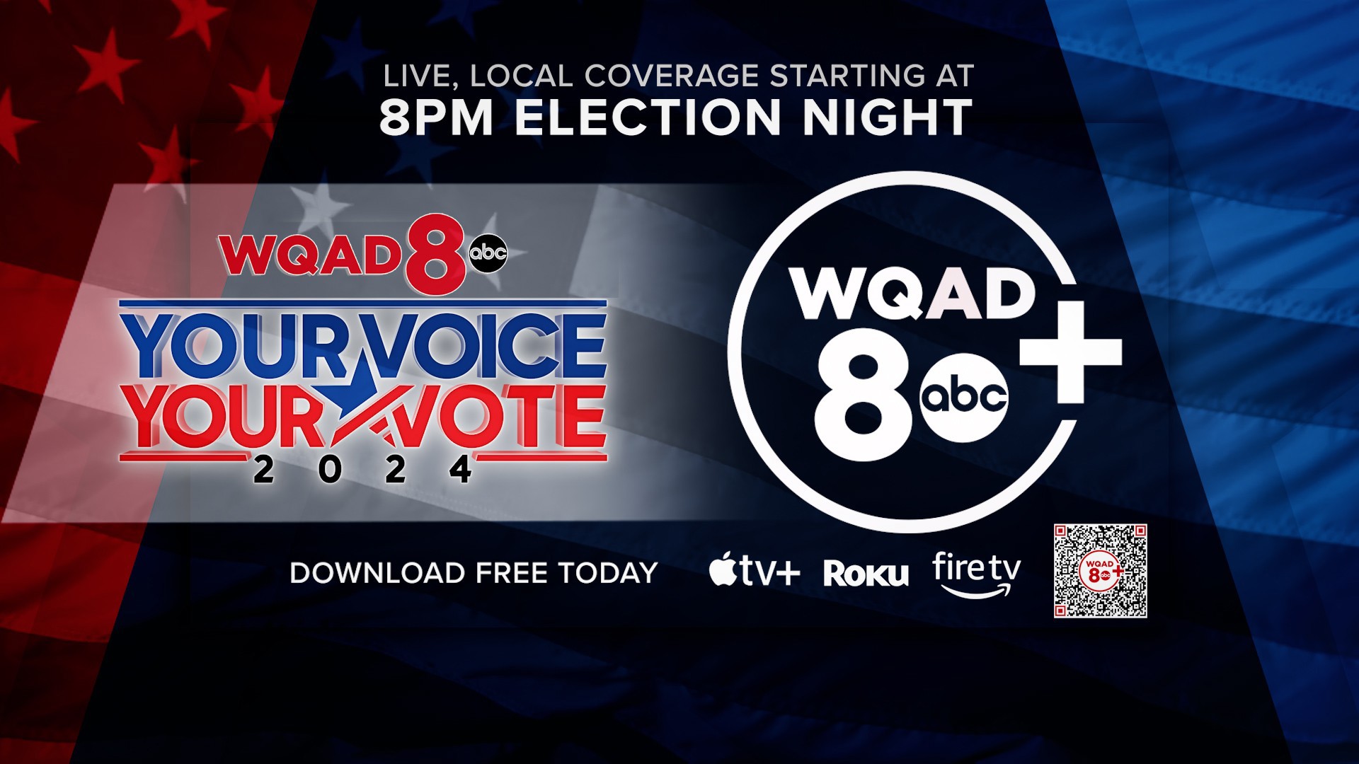 WQAD News 8+ is delivering the latest Election Night news and updates to the greater Quad Cities region.