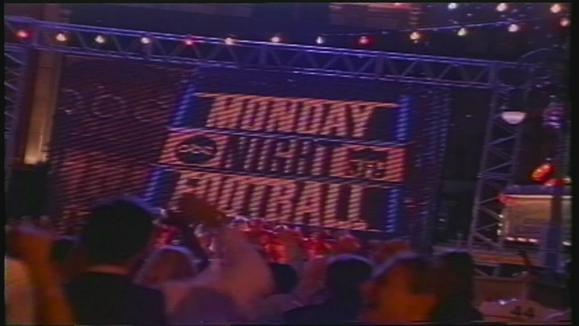 In 1995, WQAD-TV got a peek behind the curtain of all the work that goes into a Monday Night Football broadcast on ABC.