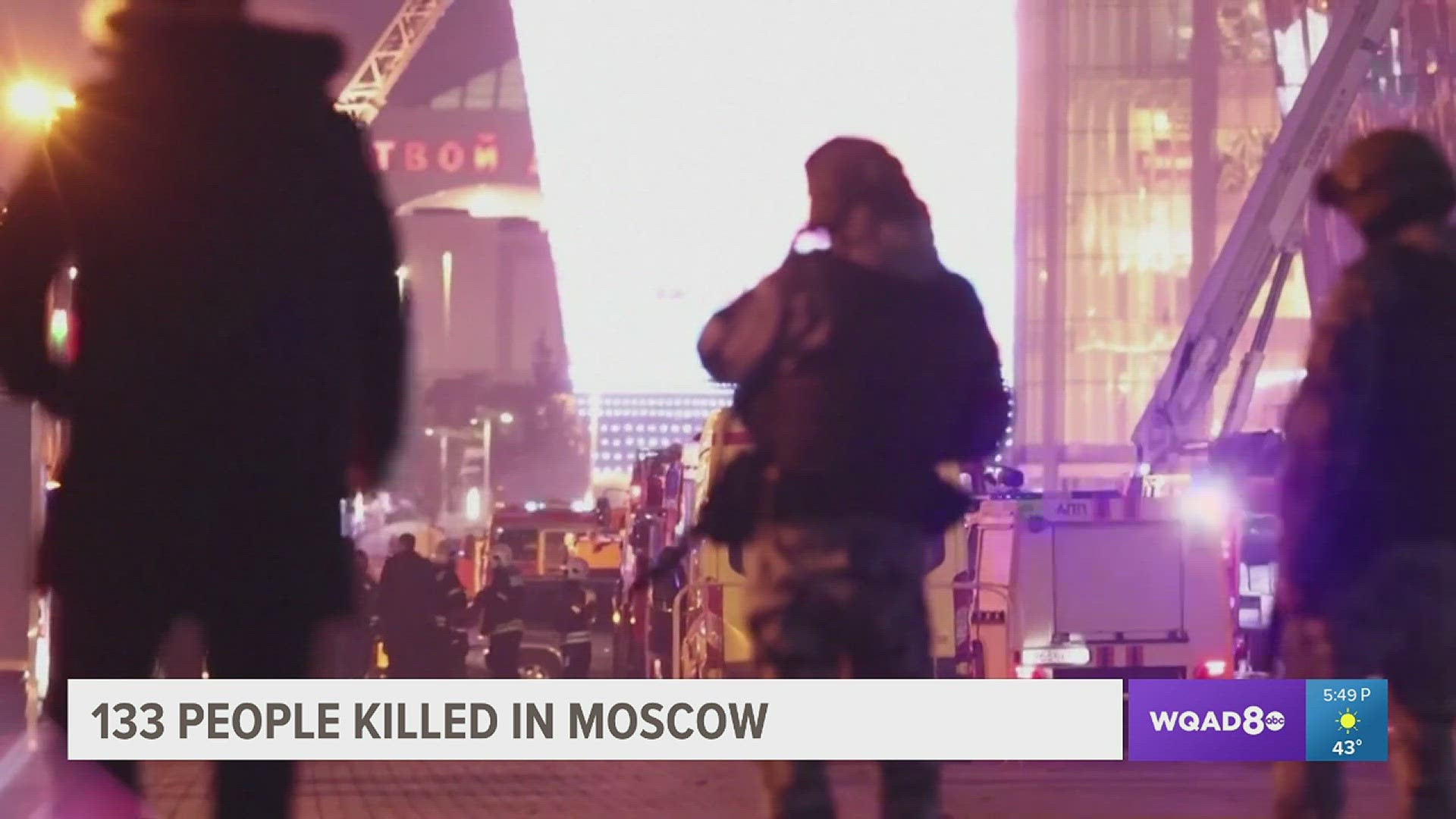 More than 130 killed in a terrorist attack on a Moscow concert venue ...